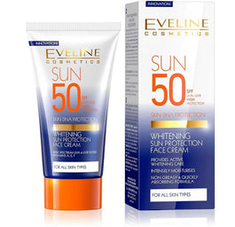 Eveline Cosmetics Sun Protection wybielający krem ochronny do twarzy SPF50 50ml
