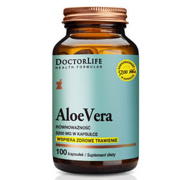 Doctor Life Aloe Vera suplement diety 100 kapsułek