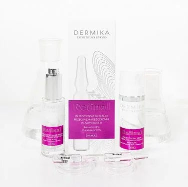Dermika Esthetic Solutions Retinal intensywna kuracja przeciwzmarszczkowa w ampułkach na noc 7x2ml