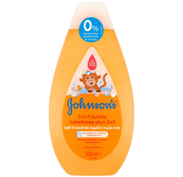 Johnson & Johnson Johnson's Bubble bąbelkowy płyn do kąpieli i mycia ciała 2w1 500ml