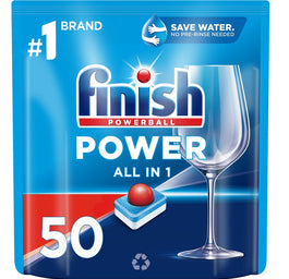 Finish Power All in 1 tabletki do zmywarki Fresh 50szt