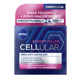 Nivea Cellular Expert Filler krem anti-age na noc 50ml