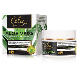 Celia Aloe Vera półtłusty krem przeciwzmarszczkowy łagodząco-regenerujący 50ml