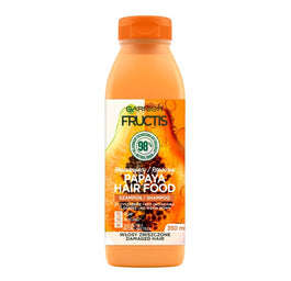 Garnier Fructis Papaya Hair Food szampon regenerujący do włosów zniszczonych 350ml