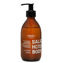 Veoli Botanica Salic Hero Body oczyszczająco-złuszczający żel do mycia ciała 280ml