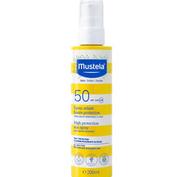 Mustela SPF50 High Protection Sun Spray przeciwsłoneczny spray 200ml