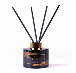 LORIS Niche Reed Diffuser dyfuzor zapachowy z patyczkami Aoud & Ylang 150ml