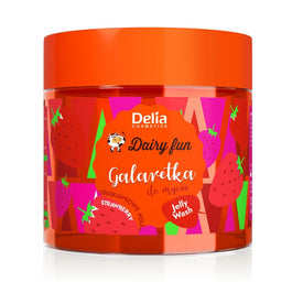 Delia Dairy Fun galaretka do mycia ciała Truskawkowe Pole 250ml