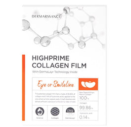 DERMARSSANCE Highprime Collagen Film Eye or Smileline płatki pod oczy lub bruzdy nosowe 5szt.