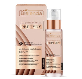 Bielenda Ujędrniające Peptydy ujędrniająco-wygładzające serum przeciwzmarszczkowe na dzień i noc 30ml