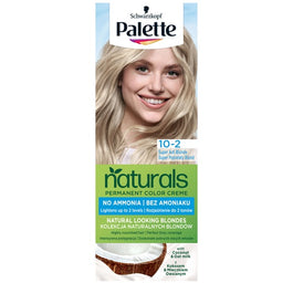 Palette Permanent Naturals Color Creme Go Blonde rozjaśniająca farba do włosów 10-2 Super Popielaty Blond