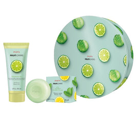 Pupa Milano Fruit Lovers Bergamot zestaw żel pod prysznic 200ml + szampon w kostce 60g