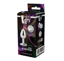 Dream Toys Gleaming Love Silver Plug korek analny Small