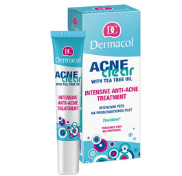 Dermacol AcneClear Intensive Anti-Acne Treatment kuracja punktowa dla cery trądzikowej 15ml