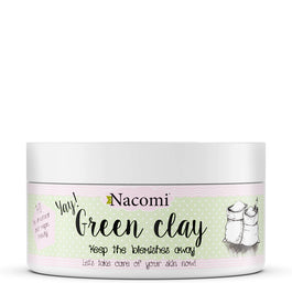 Nacomi Green Clay zielona glinka nawilżająca 65g