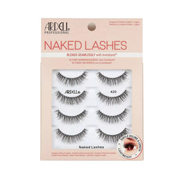 Ardell Naked Lashes Multipack sztuczne rzęsy na pasku 420 Black