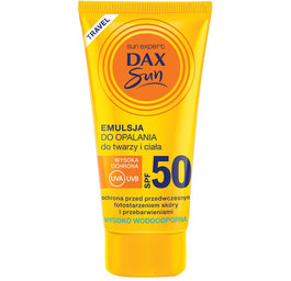 Dax Sun Emulsja do opalania twarzy i ciała SPF50 50ml