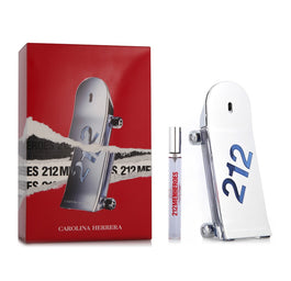 Carolina Herrera 212 Heroes Forever Young Men zestaw woda toaletowa spray 90ml + miniatura wody toaletowej 10ml