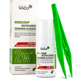 Vaco Środek do bezpiecznego usuwania kleszczy 9ml