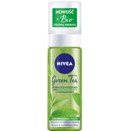 Nivea Green Tea pianka oczyszczająca z bio zieloną herbatą 150ml