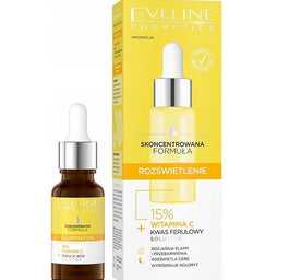 Eveline Cosmetics Skoncentrowana Formuła serum do twarzy Rozświetlenie 18ml