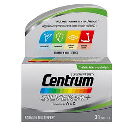 Centrum Silver 50+ witaminy suplement diety 30 tabletek