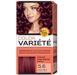 Chantal Variete Color Permanent Colour Cream farba trwale koloryzująca 5.6 Soczysta Wiśnia 110g