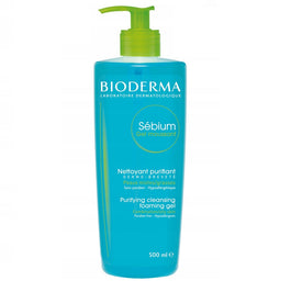 Bioderma Sebium Gel Moussant antybakteryjny żel do mycia twarzy do cery tłustej i mieszanej 500ml