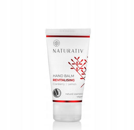 Naturativ Revitalising Hand Balm mini rewitalizujący balsam do rąk Żurawina & Cytryna 50ml