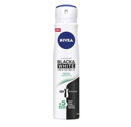 Nivea Black&White Invisible Fresh antyperspirant spray 250ml