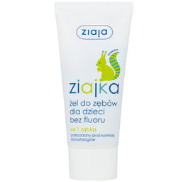 Ziaja Ziajka żel do zębów dla dzieci bez fluoru 50ml