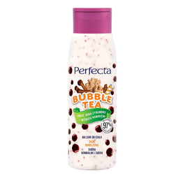 Perfecta Bubble Tea silnie nawilżający balsam do ciała Imbir + Kora Cynamonu + Herbata Kombucha 400ml