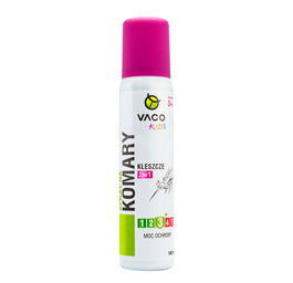Vaco Kids spray na komary i kleszcze dla dzieci od 3 roku życia 100ml