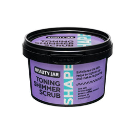 BEAUTY JAR Toning Shimmer Scrub rozświetlający peeling do ciała 360g