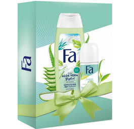 Fa Aloe Vera Yogurth / Fresh & Dry zestaw żel pod prysznic 250ml + antyperspirant w kulce 50ml