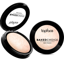 Topface Baked Choice Rich Touch Highlighter wypiekany rozświetlacz 101 6g