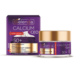 Bielenda Calcium + Q10 skoncentrowany multi naprawczy krem przeciwzmarszczkowy na dzień 50+ 50ml