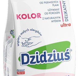 Dzidziuś Ultra delikatny proszek do prania odzieży niemowlęcej i dziecięcej Kolor 1.5kg