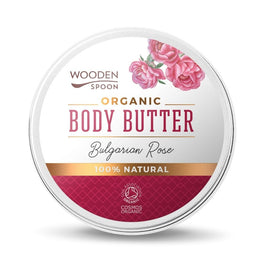 Wooden Spoon Organic Body Butter organiczne masło do ciała Bulgarian Rose 100ml