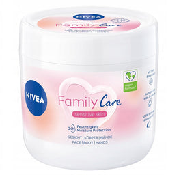 Nivea Family Care lekki krem nawilżający do twarzy ciała i dłoni 450ml