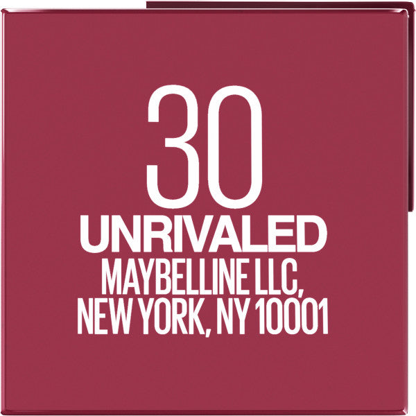 Maybelline Super Stay Vinyl Ink winylowa pomadka w płynie 30 Unrivaled 4.2ml