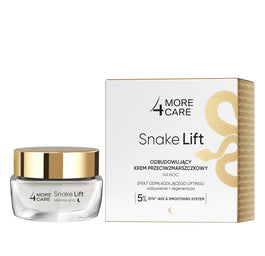 More4Care Snake Lift odbudowujący krem przeciwzmarszczkowy na noc 50ml