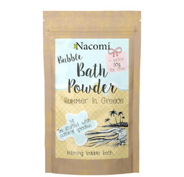 Nacomi Bubble Bath Powder puder do kąpieli Summer In Greece 150g