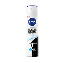 Nivea Black&White Invisible Pure antyperspirant spray 150ml