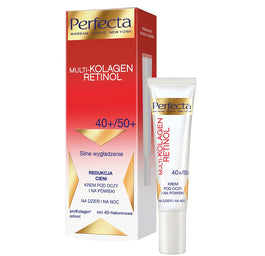 Perfecta Multikolagen Retinol Redukcja cieni krem pod oczy i na powieki 40+/50+ 15ml