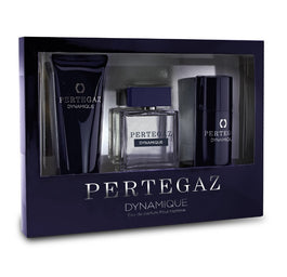 Saphir Pertegaz Dynamique Pour Homme zestaw woda perfumowana spray 100ml + żel pod prysznic 230ml + dezodorant 150ml