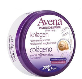 Instituto Espanol Avena Collagen Regeneration Cream regenerujący krem do ciała z kolagenem 200g