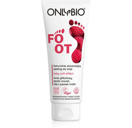 OnlyBio Foot naturalnie złuszczający peeling do stóp 75ml