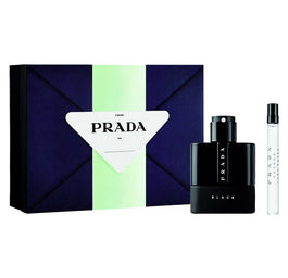 Prada Luna Rossa Black zestaw woda perfumowana spray 50ml + woda perfumowana 10ml