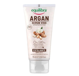 Equilibra Argan Exfoliating Face Scrub złuszczający peeling do twarzy 75ml